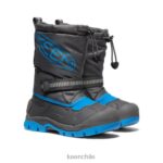 calzado KEEN bota impermeable para nieve troll imán/aster azul pequeños niños J4XN61008 - Image 2