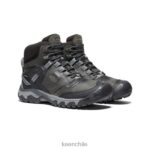 calzado KEEN bota impermeable ridge flex imán/negro hombres J4XN6141 - Image 2
