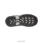 calzado KEEN bota impermeable targhee gris acero/porcelana niños grandes J4XN6896 - Image 4