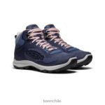 calzado KEEN bota impermeable terradora flex índigo vintage/melocotón mujer J4XN6582 - Image 2