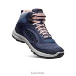 calzado KEEN bota impermeable terradora flex índigo vintage/melocotón mujer J4XN6582 - Image 3