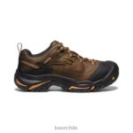 calzado KEEN Braddock bajo (punta blanda) cascada/ocre naranja hombres J4XN6349