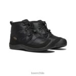 calzado KEEN chukka impermeable howser ii negro niños grandes J4XN6935 - Image 2