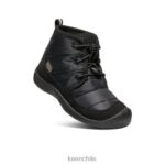 calzado KEEN chukka impermeable howser ii negro niños grandes J4XN6935 - Image 3