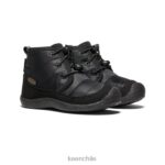 calzado KEEN chukka impermeable howser ii negro pequeños niños J4XN6995 - Image 2
