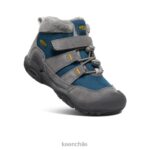 calzado KEEN chukka nudo gris acero/azul ala verde azulado pequeños niños J4XN6979 - Image 3