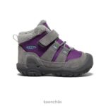 calzado KEEN chukka nudo gris acero/carisma niños pequeños J4XN61005