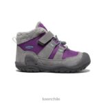 calzado KEEN chukka nudo gris acero/carisma pequeños niños J4XN6981