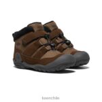 calzado KEEN chukka nudo tierra oscura/negro pequeños niños J4XN6980 - Image 2