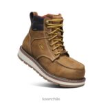 calzado KEEN cincinnati 6" belga/concha de arena mujer J4XN6655 - Image 3
