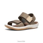 calzado KEEN correa trasera elle atigrado/blanco estrella pequeños niños J4XN6728 - Image 3