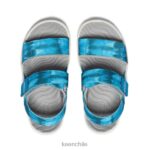 calzado KEEN correa trasera elle musgo marino/azul fiordo pequeños niños J4XN6726 - Image 4