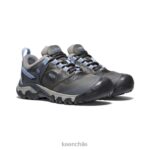 calzado KEEN cresta flexible impermeable gris acero/hortensia mujer J4XN6648 - Image 2