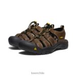 calzado KEEN cuero newport bisonte hombres J4XN6132 - Image 2