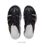 calzado KEEN diapositiva de newport amarillo negro hombres J4XN631 - Image 4