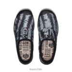 calzado KEEN diapositiva howser iii teñido anudado negro hombres J4XN698 - Image 4