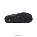 calzado KEEN diapositiva howser iii triple negro/negro hombres J4XN696 - Image 4