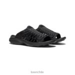 calzado KEEN diapositiva uneek snk negro hombres J4XN6357 - Image 2