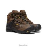 calzado KEEN dover 6" tierra oscura/negro hombres J4XN6174 - Image 2