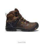 calzado KEEN dover 6" tierra oscura/negro hombres J4XN6174
