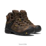 calzado KEEN dover 6" tierra oscura/negro mujer J4XN6617 - Image 2