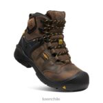 calzado KEEN dover 6" tierra oscura/negro mujer J4XN6617 - Image 3