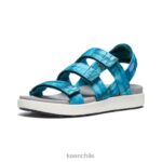 calzado KEEN elle tiras teñido anudado seamoss/blanco estrella mujer J4XN6473 - Image 3