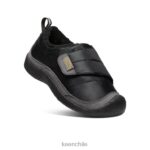 calzado KEEN envoltura de jabón negro/gris acero niños grandes J4XN6984 - Image 3