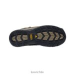 calzado KEEN Flint II impermeable medio (puntera blanda) aceituna negra/atigrado hombres J4XN675 - Image 4