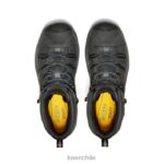 calzado KEEN Flint II impermeable medio (puntera blanda) gris acero/caparazón de tortuga hombres J4XN676 - Image 4