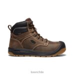 calzado KEEN fuerte wayne 6" tierra oscura/goma hombres J4XN623