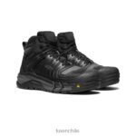 calzado KEEN Kansas City impermeable medio (puntera de fibra de carbono) negro/pistola hombres J4XN6161 - Image 2