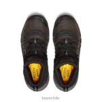 calzado KEEN kansas city+ kbf impermeable medio (puntera blanda) café en grano/negro hombres J4XN62 - Image 4