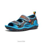 calzado KEEN Knotch Creek con puntera abierta imán/teñido anudado niños grandes J4XN6886 - Image 3