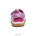 calzado KEEN Knotch Creek con puntera abierta lavanda inglesa/fucsia festival niños grandes J4XN6887 - Image 5