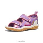 calzado KEEN Knotch Creek con puntera abierta lavanda inglesa/fucsia festival pequeños niños J4XN6770 - Image 3