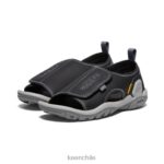 calzado KEEN Knotch River con puntera abierta negro/gris acero niños grandes J4XN6950 - Image 2