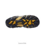 calzado KEEN Lansing impermeable medio (puntera de acero) cuervo/olivo leonado mujer J4XN6598 - Image 4