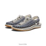 calzado KEEN lienzo uneek gris acero/abedul mujer J4XN6507 - Image 2