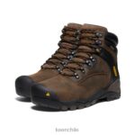 calzado KEEN luisville 6" cascada marrón hombres J4XN6292 - Image 2