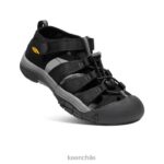 calzado KEEN newport h2 amarillo negro niños grandes J4XN6750 - Image 3