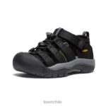 calzado KEEN newport h2 amarillo negro pequeños niños J4XN6729 - Image 3