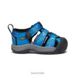 calzado KEEN newport h2 austero/negro niños pequeños J4XN6831