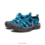 calzado KEEN newport h2 azul fiordo/teñido anudado mujer J4XN6409 - Image 2