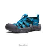 calzado KEEN newport h2 azul fiordo/teñido anudado mujer J4XN6409 - Image 3