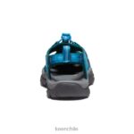 calzado KEEN newport h2 azul fiordo/teñido anudado mujer J4XN6409 - Image 5