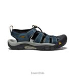 calzado KEEN newport h2 azul marino/gris medio hombres J4XN652