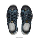 calzado KEEN newport h2 azul marino/gris medio hombres J4XN652 - Image 4