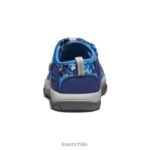 calzado KEEN newport h2 camuflaje/cobalto brillante pequeños niños J4XN6748 - Image 5