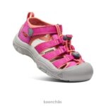 calzado KEEN newport h2 coral muy baya/fusión pequeños niños J4XN6747 - Image 3
